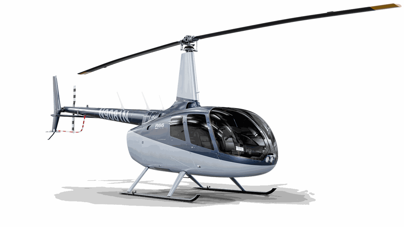 Robinson R66 NxG three-quarter view